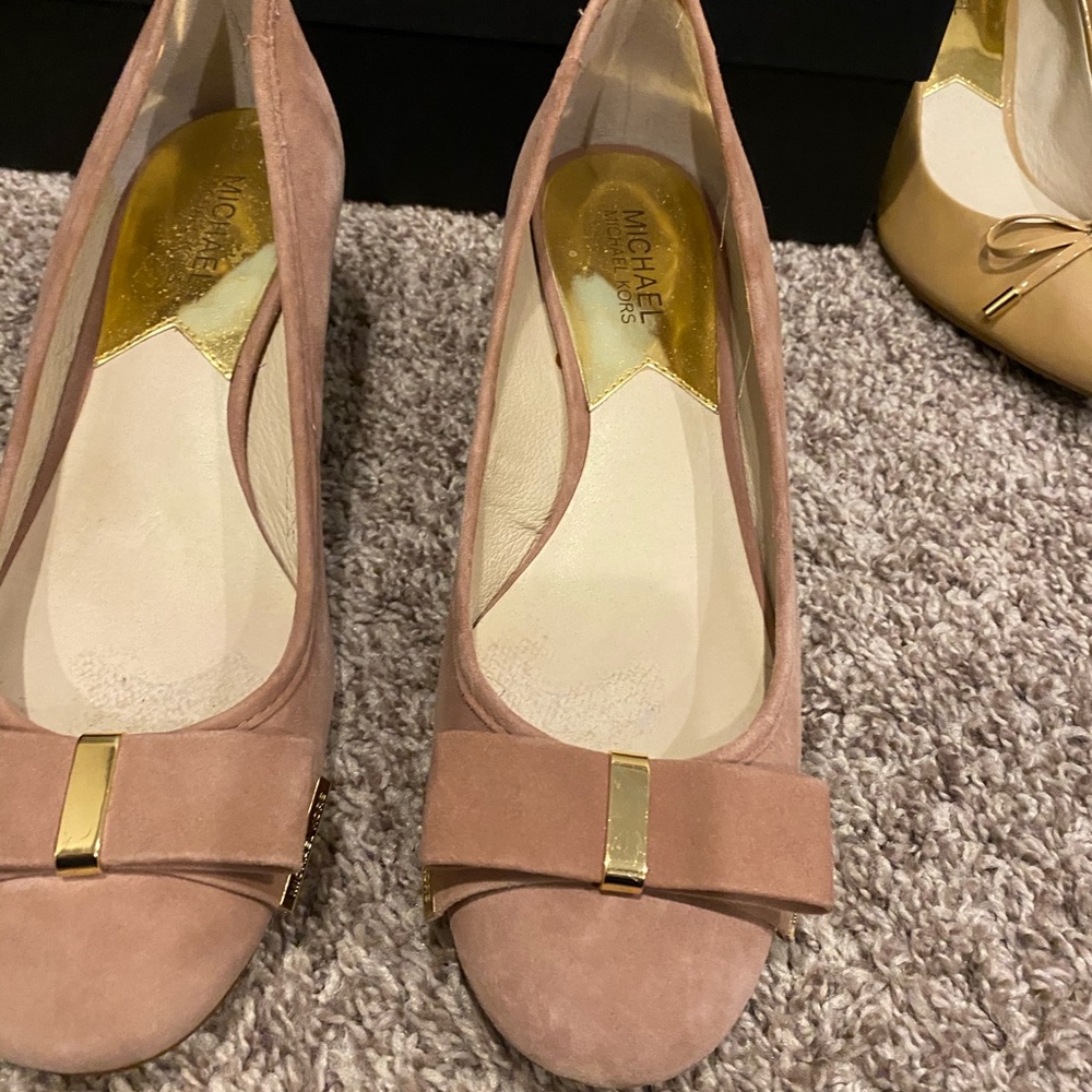 Michael core velvet shoes beautiful